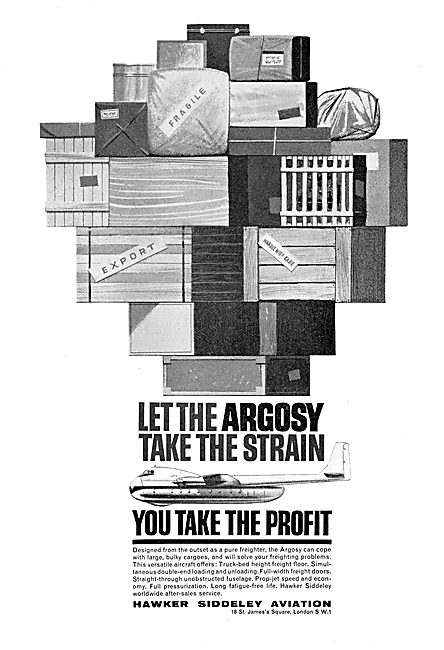 Hawker Siddeley - Whitworth Gloster Argosy                       