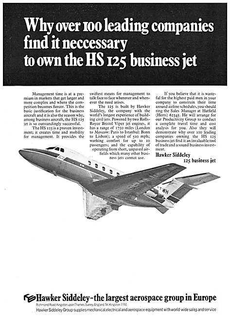 Hawker Siddeley HS 125                                           