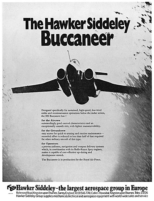 Hawker Siddeley Buccaneer.                                       