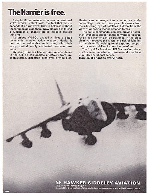 Hawker Siddeley Aviation: The Harrier Is Free                    