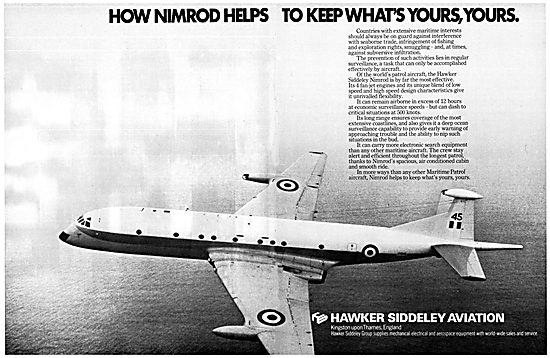 Hawker Siddeley HS Nimrod                                        