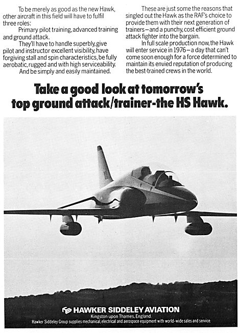Hawker Siddeley Aviation HS Hawk                                 