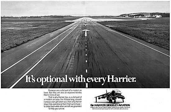 Hawker Siddeley Aviation HS Harrier                              