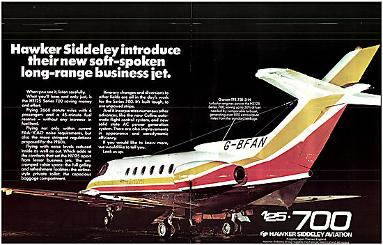 Hawker Siddeley HS125 700                                        