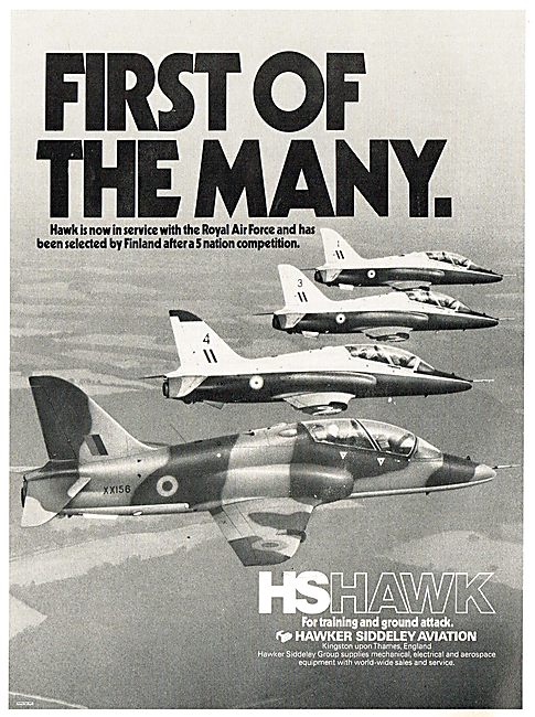 Hawker Siddeley Hawk: First Of The Many.                         