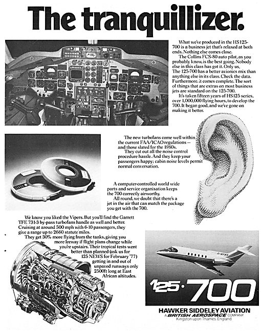 Hawker Siddeley HS 125-700                                       