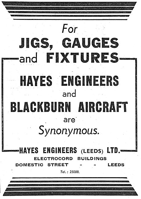 Hayes Engineers. Jigs,Gauges & Fixtures                          