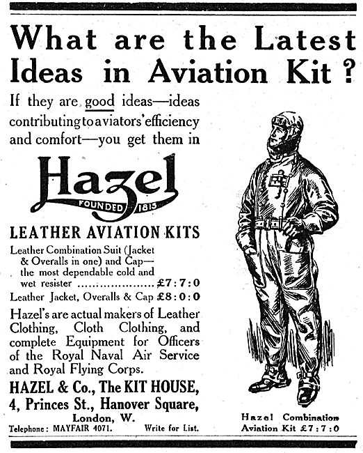 Hazel & Co For The Latest Ideas In Aviation Kit.                 