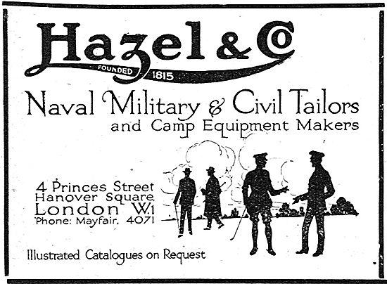 Hazel & Co Naval Military & Civil Tailors                        