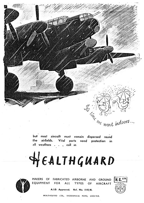 Healthguard Aircraft Protective Covers                           