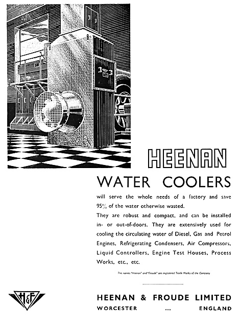 Heenan & Froude Industrial Water Coolers                         