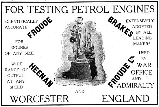 Heenan & Froude Dynamometers & Test Equipment                    