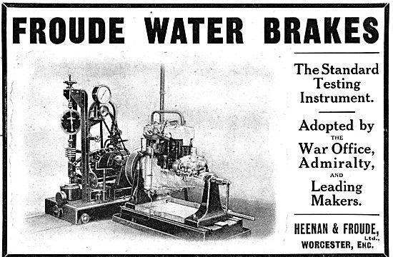 Heenan & Froude Dynamometers - Water Brakes                      