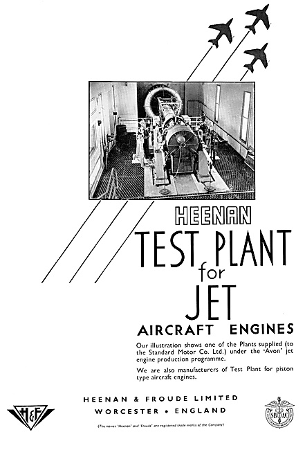 Heenan & Froude Test Plant For Jet Engines                       