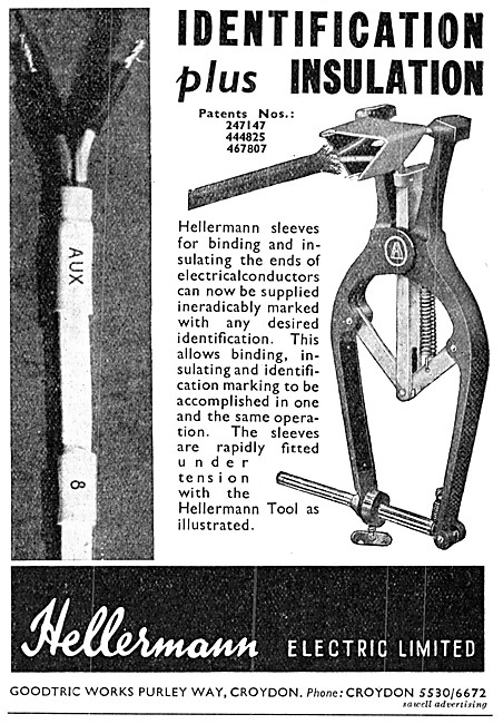 Hellermann Electrical Cable Labelling & Insulation Tools         