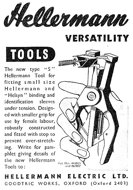 Hellermann Electrical Cable Management Tools                     