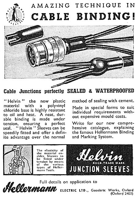 Hellermann Electrical Cable Management Tools                     