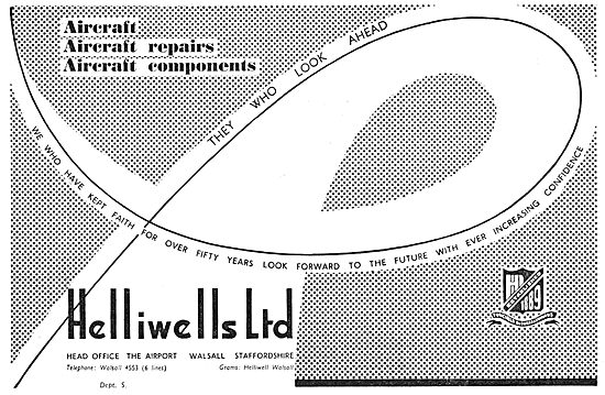 Helliwells - Aircraft Repairs, Components & Engineering          