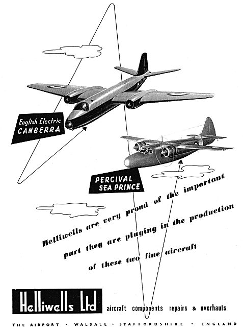 Helliwells Aircraft Components & Repairs                         