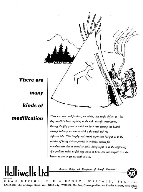 Helliwells Aircraft Design Manufacture Components                