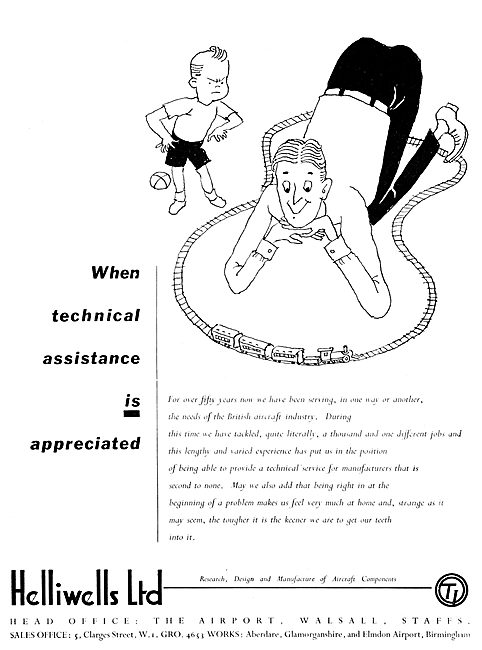 Helliwells Aircraft Components & Repairs                         