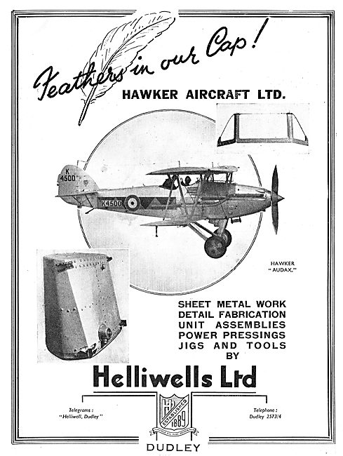 Helliwells Aviation Component Manufacturers & Contractors        