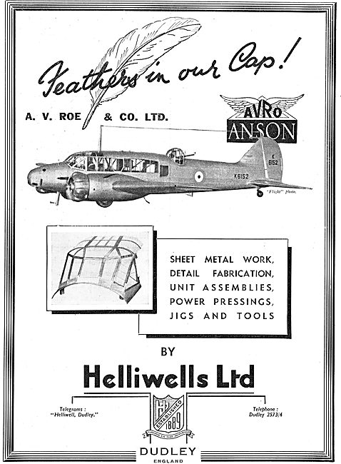 Helliwells Aviation Component Manufacturers & Contractors        