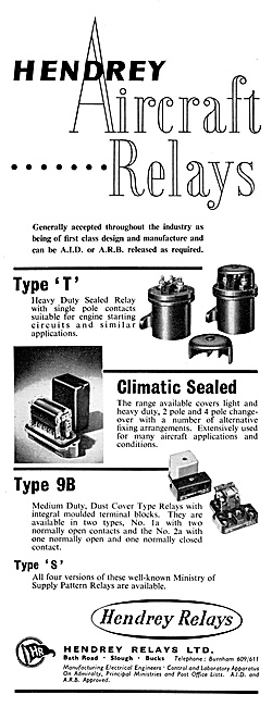 Hendrey Aircraft Relays                                          