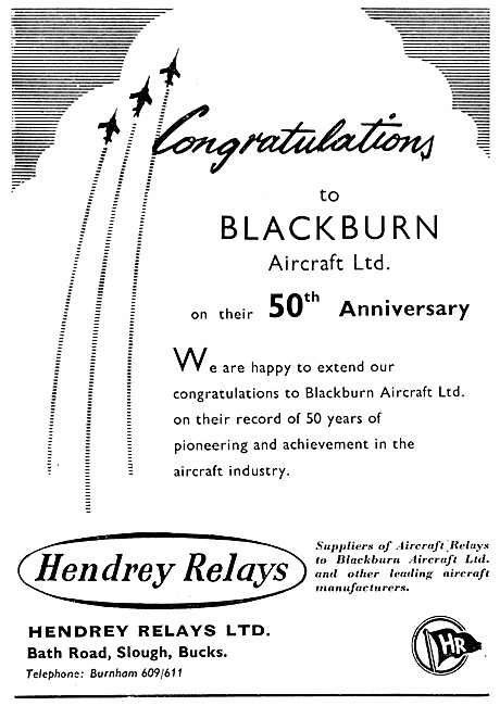 Hendrey Relays For Aircraft:                                     
