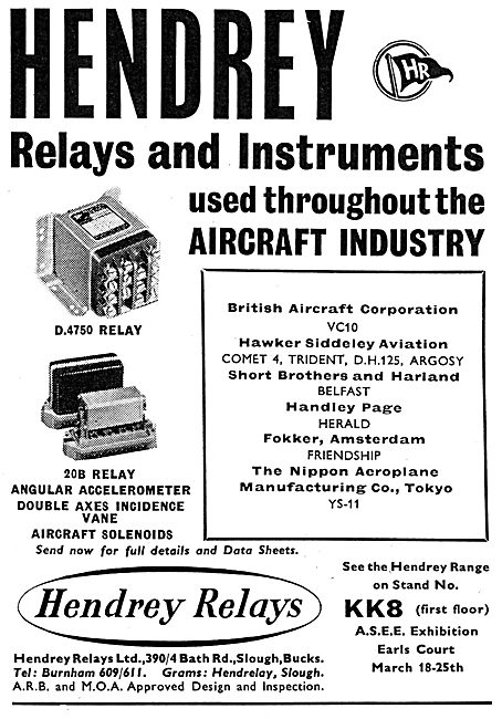 Hendrey Relays & Instruments                                     