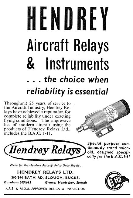 Hendrey Relays & Instruments. Solenoids                          