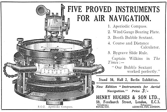 Henry Hughes Navigation - Henry Hughes Bubble Sextant            