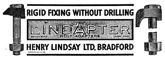 Henry Lindsay Lindapter. Rigid Fixing Without Drilling           