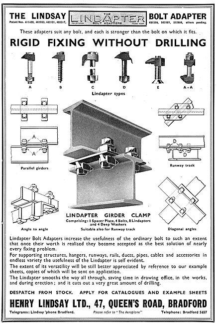 Henry Lindsay Ltd : Lindapter Factory Fittings                   