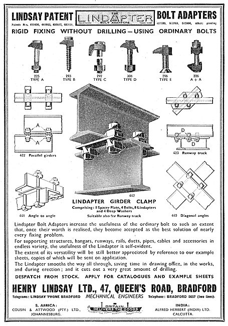 Henry Lindsay Ltd : Lindapter                                    