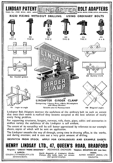 Henry Lindsay Ltd : Lindapter Component Racking System           