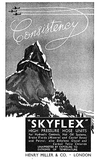 Henry Miller And Co : Skyflex High Pressure Hose Units. 1942     