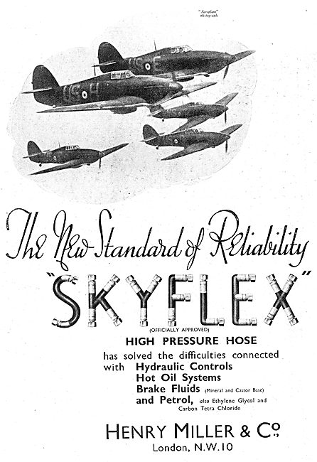 Henry Miller And Co : Skyhi Aircraft Jacks & Skyflex Hoses       