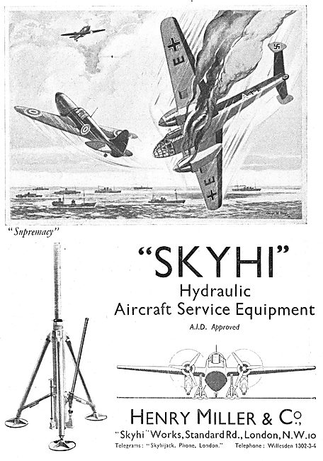 Henry Miller And Co :  Skyhi Aircraft Jacks & Skyflex Hoses      