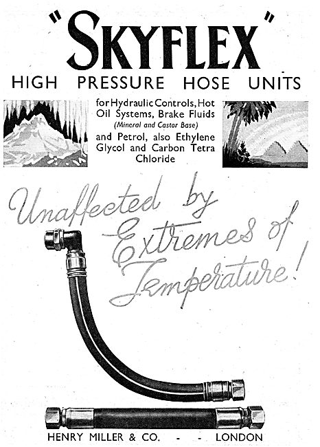 Henry Miller And Co : Skyflex High Pressure Hoses                