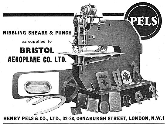 Henry Pels & Co: Machine Tools - Nibbling Shears & Punch         