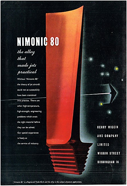 Henry Wiggin Nimonic 80 Alloys                                   