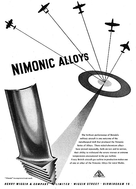 Henry Wiggin Nimonic Alloys                                      