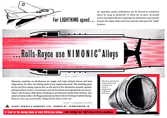 Henry Wiggin Nimonic Alloys                                      