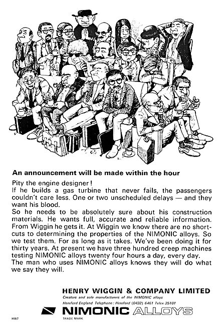 Henry Wiggin Nimonic Alloys                                      