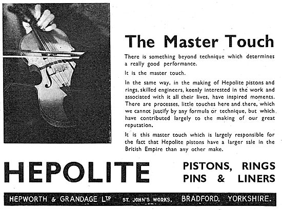 Hepolite Piston Rings                                            