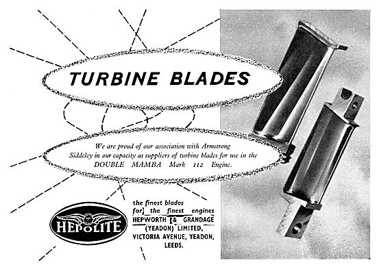 Hepolite Turbine Blades                                          