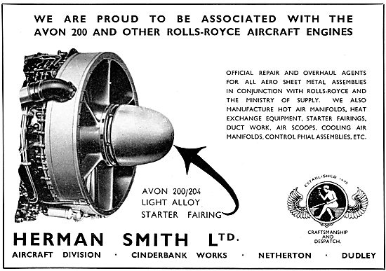 Herman Smith Aircraft Sheet Metal Work                           