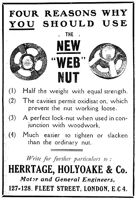 Herrtage Holyoake & Co. Web Nuts.                                