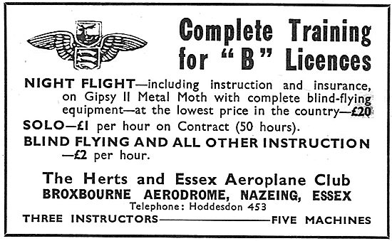 Herts & Essex Aero Club                                          